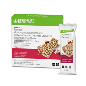 Formula 1 Express Bars για Ισορροπημένη Διατροφή - Cranberry & White Chocolate